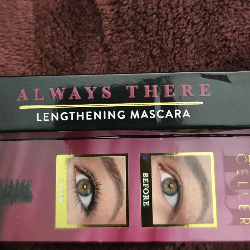 Laura Geller ALWAYS THERE Lengthening Mascara – Black (Full Size) NIB